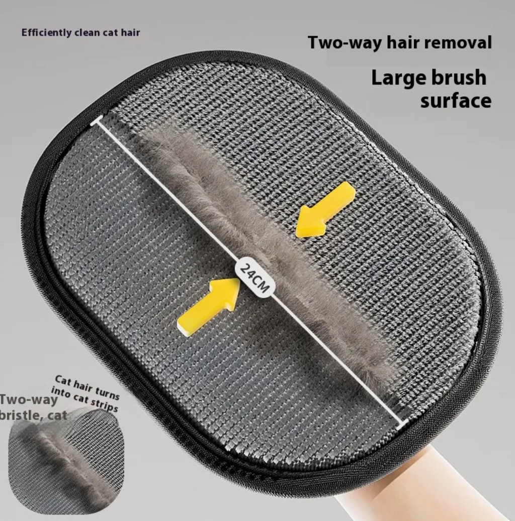 Pet Hair Remover Glove for Couches, Clothes & Carpets